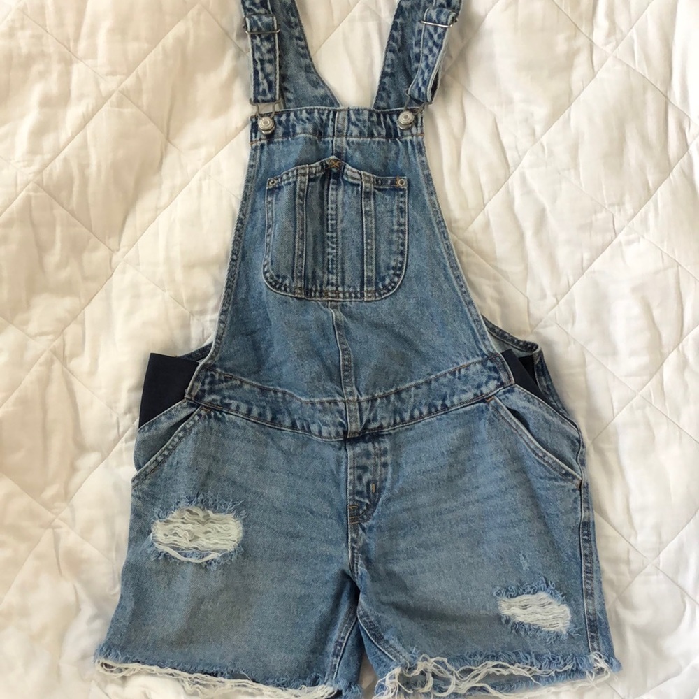 Maternity Jean Overalls